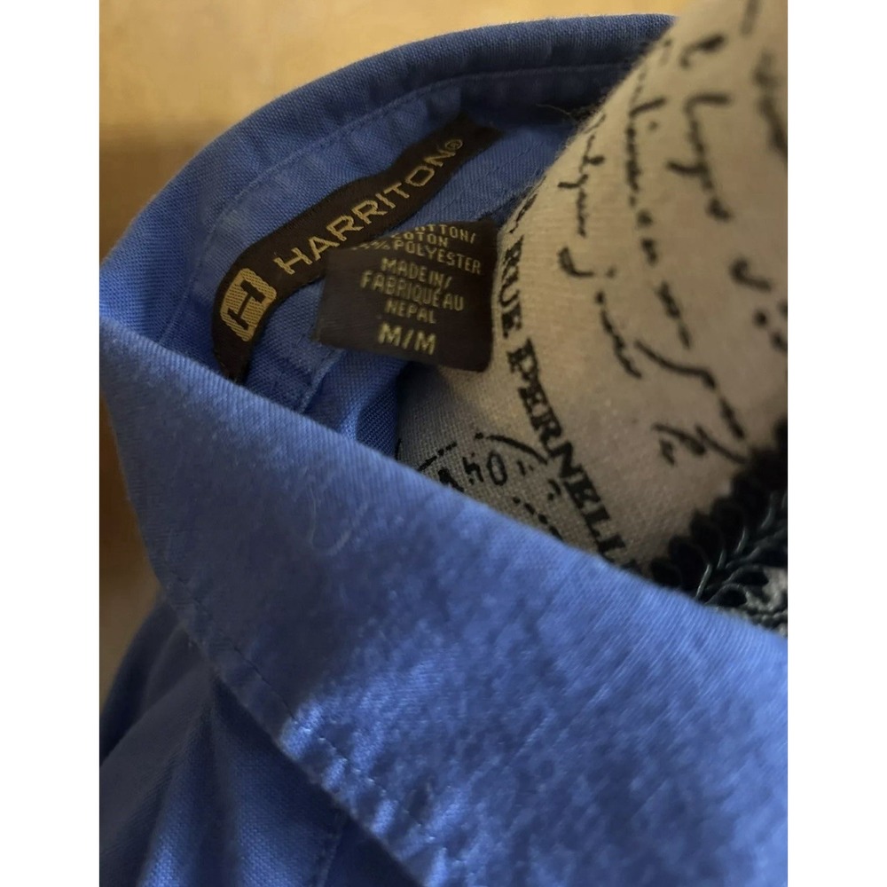 Kroger Aisle Hero Button Down Oxford Style Shirt Medium - Picture 3 of 3